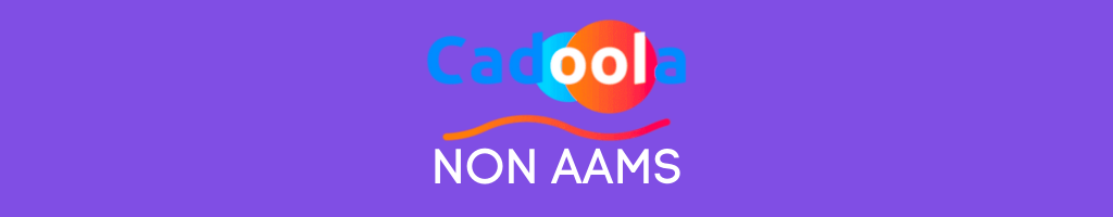 Cadoola Casino Non Aams banner purple