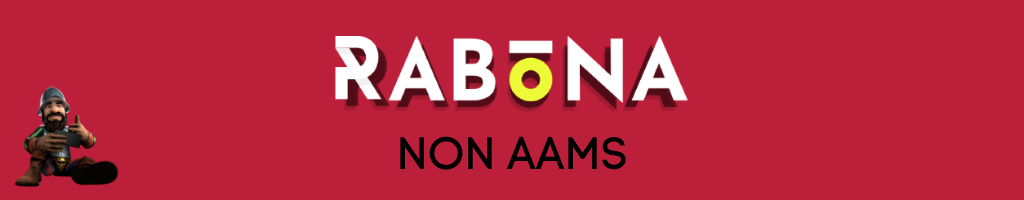 Rabona Casino Non Aams Banner red